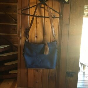 Style & Co. Blue and Brown Shoulder Bag